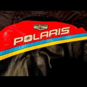 Polaris Men’s Leather XL winter racing jacket